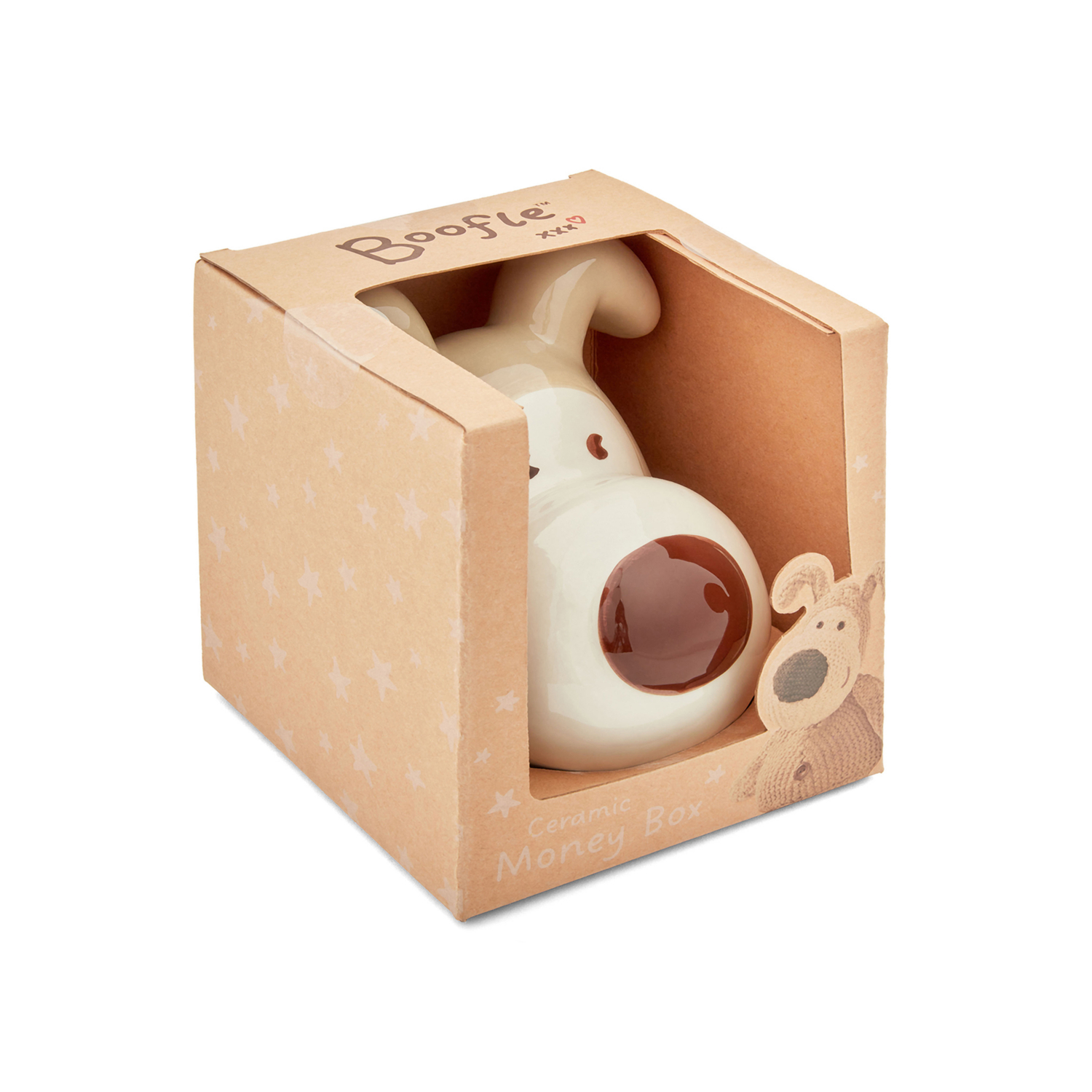 George Cream Boofle Natural Ceramic Money Box