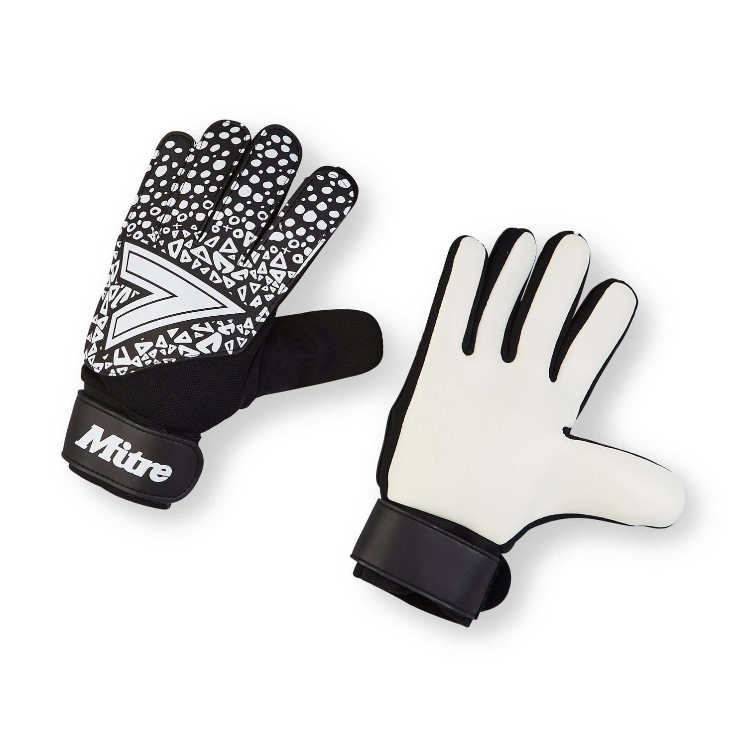 George Black & White Magnetite Jnr Glove Size 5
