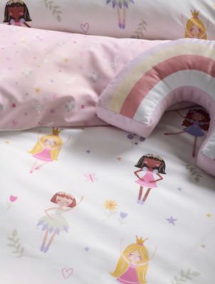Fairy Princess Reversible Duvet Set Home George at ASDA