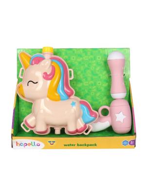 Hapello Pink Unicorn Water Blaster Backpack Toys & Character