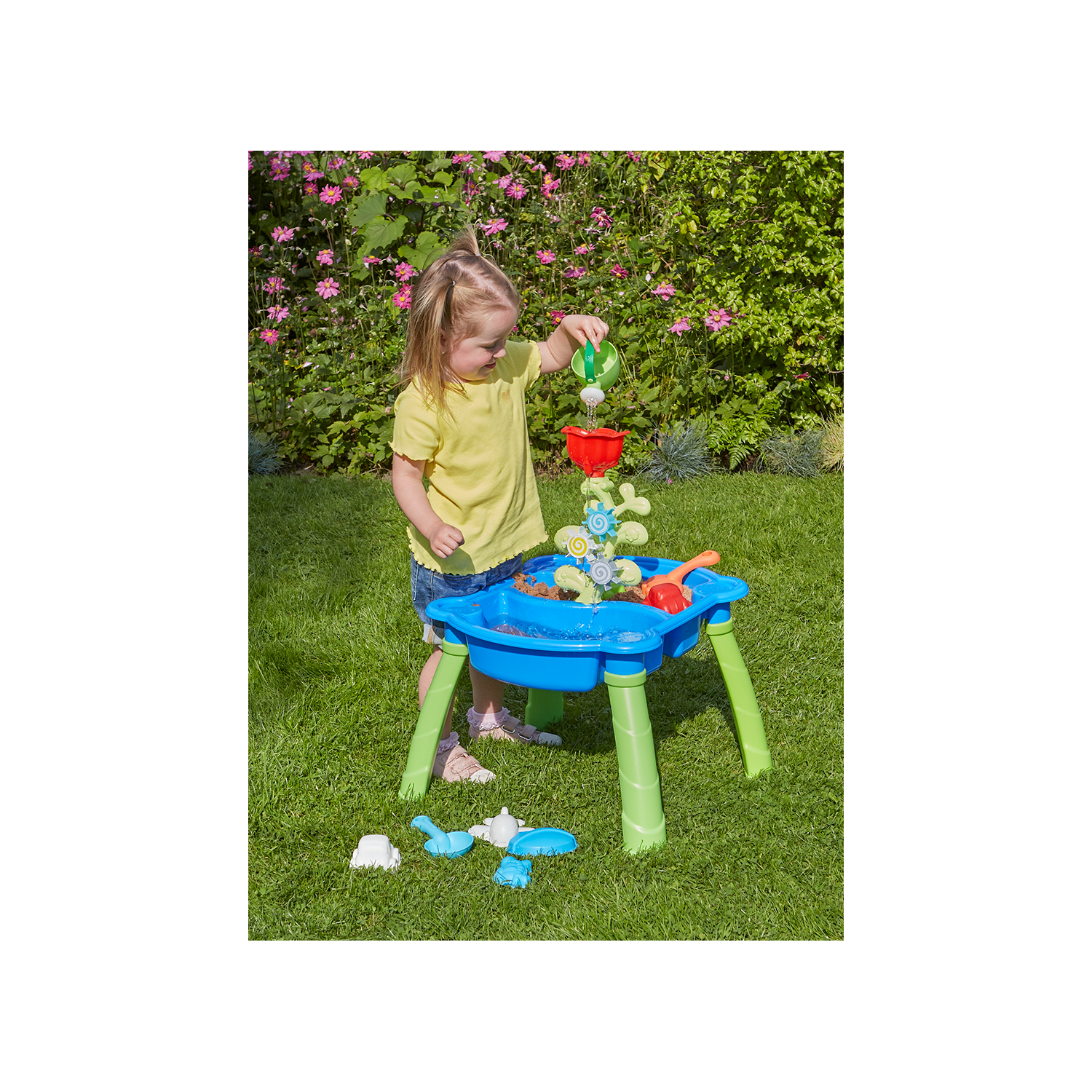 George Blue Hapello Sand & Water Table
