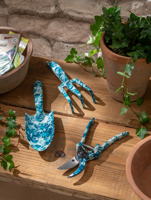 Riverside Print Garden Tools Set of 3 Outdoor & Garden at ASDA