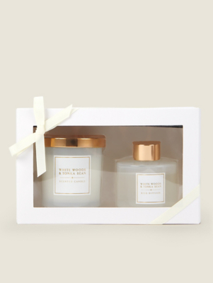Classics White Candle Gift Set Home at ASDA