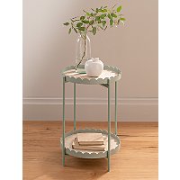 Green Scallop Side Table | Home | George at ASDA