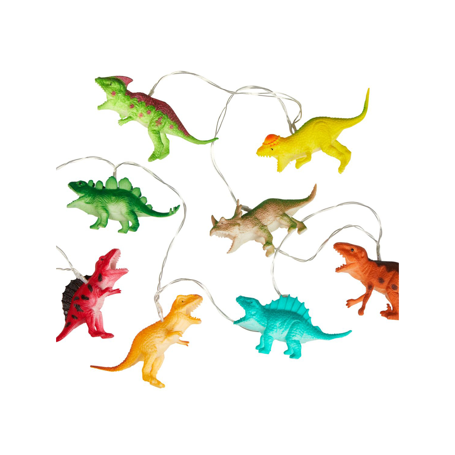 George Multi Dinosaur String Lights
