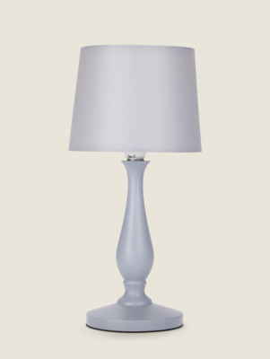 Grey Bling Table Lamp Home at ASDA