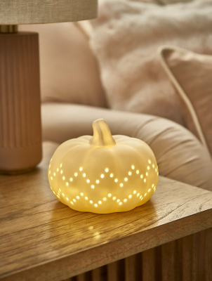Stacey Solomon White Pumpkin Light | Home | George at ASDA