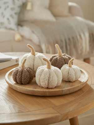Stacey Solomon Mixed Bag Of Fabric Pumpkins | Home | George at ASDA