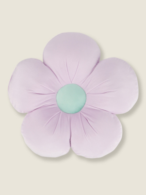 FlowerShaped Cushion Home at ASDA