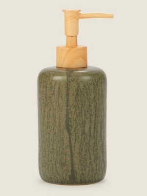 Green Riverside Reactive Glaze Dispenser Home at ASDA