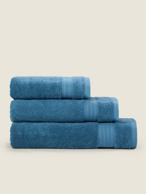 Blue Just Wellness Hygro Cotton Copper Infused Towel Range Home