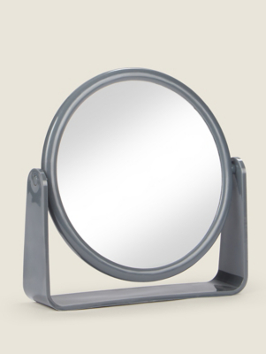 Charcoal Round Mirror | Home | George at ASDA