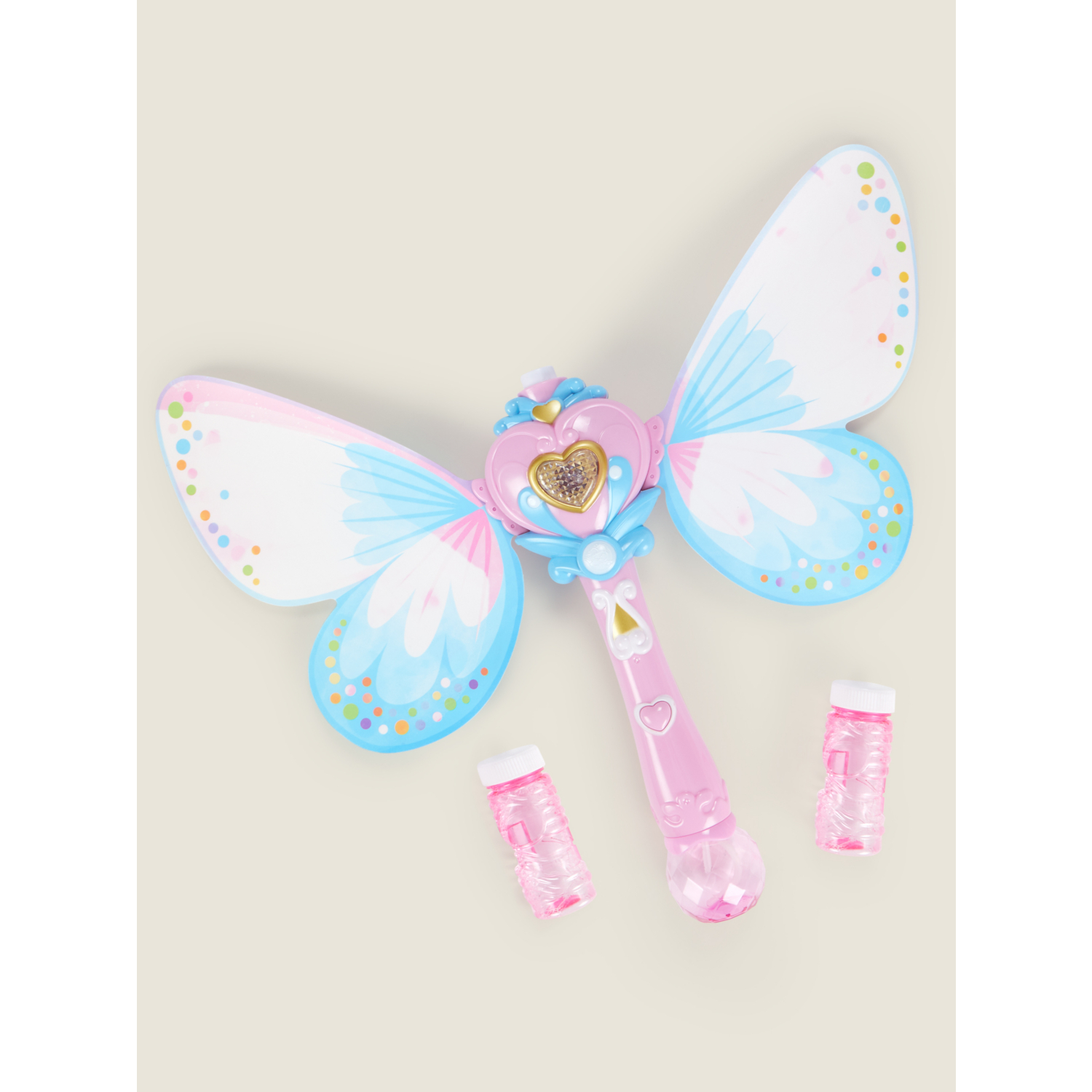 George Pink Hapello Bubble Wand