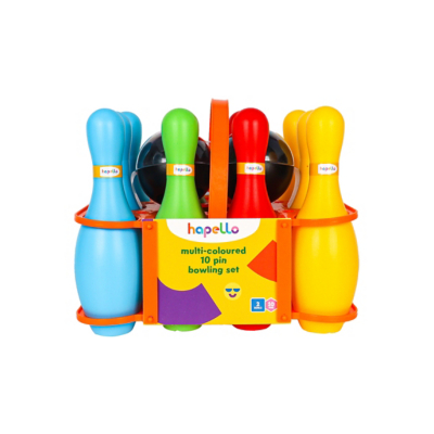 George Unisex Multi Hapello Bowling Set 30Cm