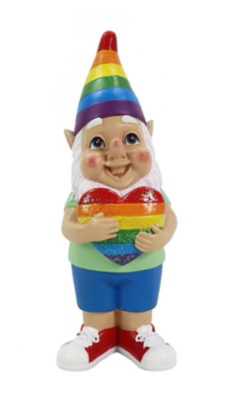 Pride Gnorman Gnome | Outdoor & Garden | George at ASDA