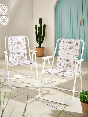 Disney Folding Chair 2 Pack Winnie the Pooh Outdoor & Garden at ASDA