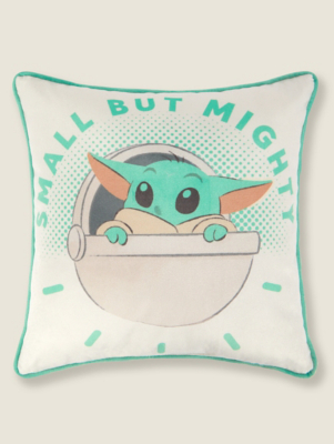 Star Wars The Mandalorian Baby Grogu™ Cushion Home at ASDA