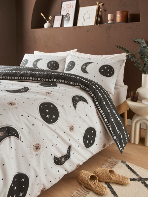 Mark Making Moon Reversible Duvet Set | Home | George at ASDA
