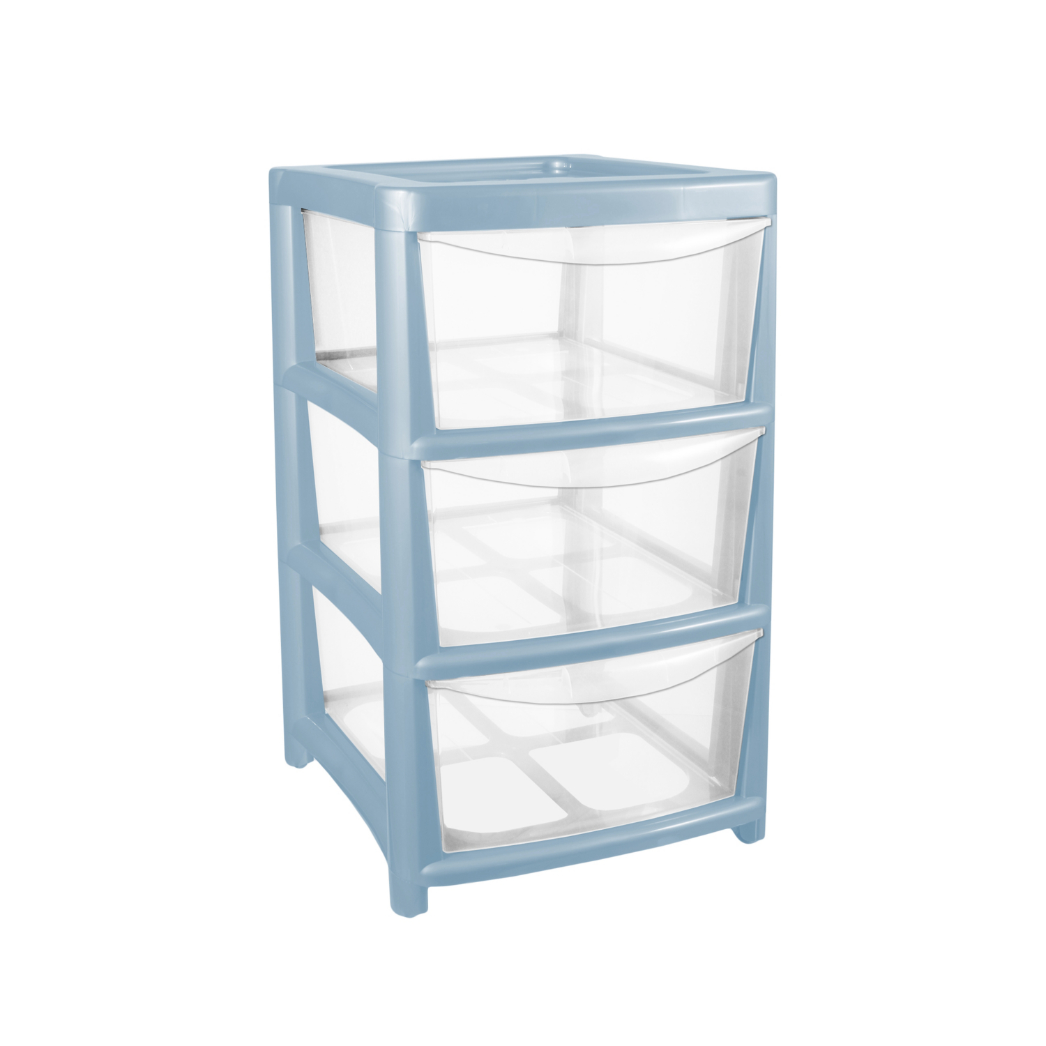 George Blue Tu Mobile 3 Drawer Large Unit
