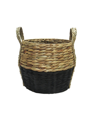 Natural Woven Storage Basket Home at ASDA