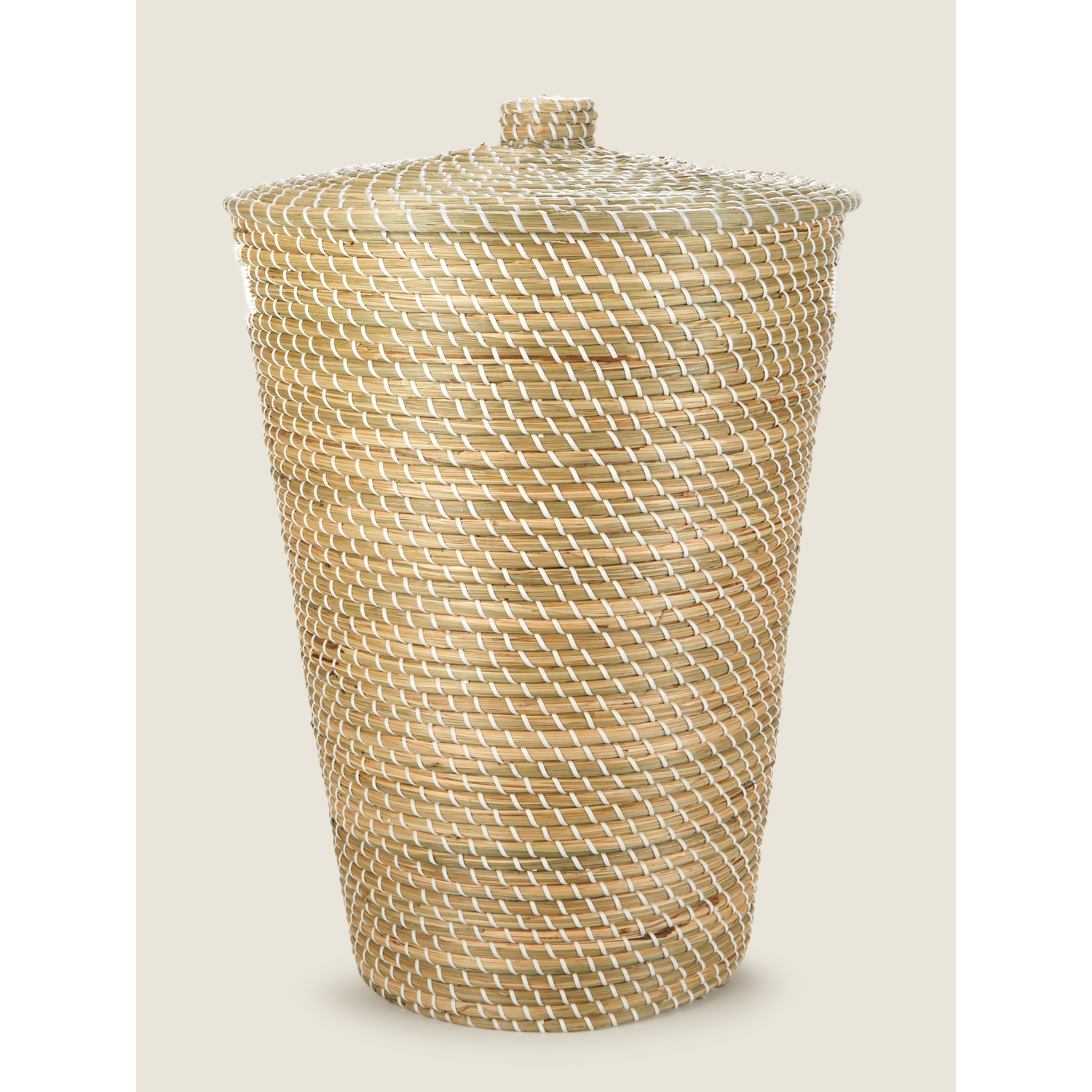 George Natural Laundry Basket