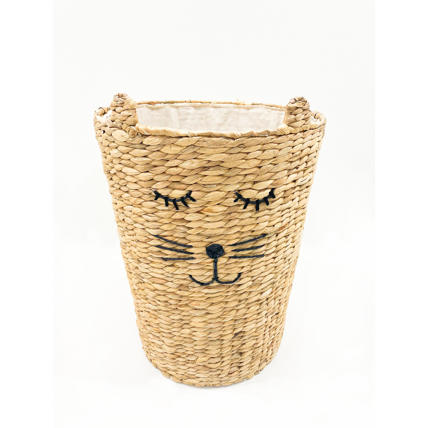 George Natural Animal Laundry Basket