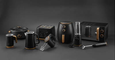 George Home Black And Wood Toaster Slice Toaster Clearance Asda