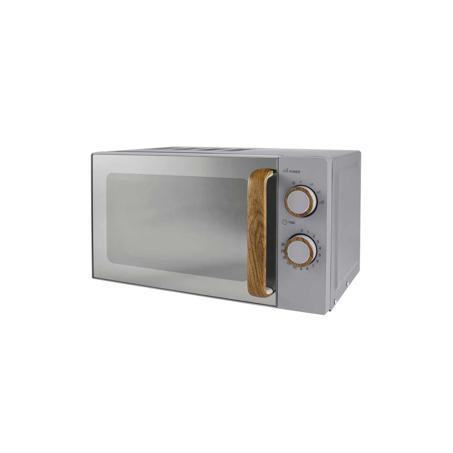 George Grey Matte Scandi 17L Manual Microwave