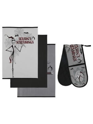 Nightmare Before Christmas Tea Towel & Oven Glove Set Home