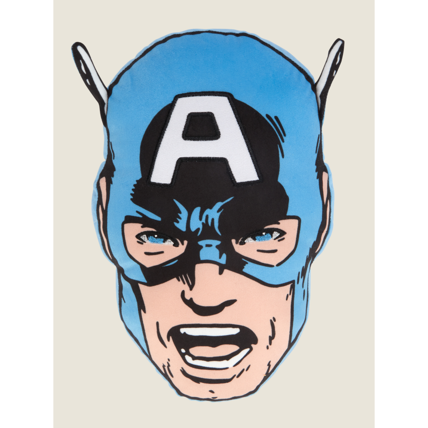 Marvel Blue Captain America Cushion