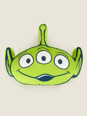 Disney Toy Story Green Alien Cushion Home at ASDA