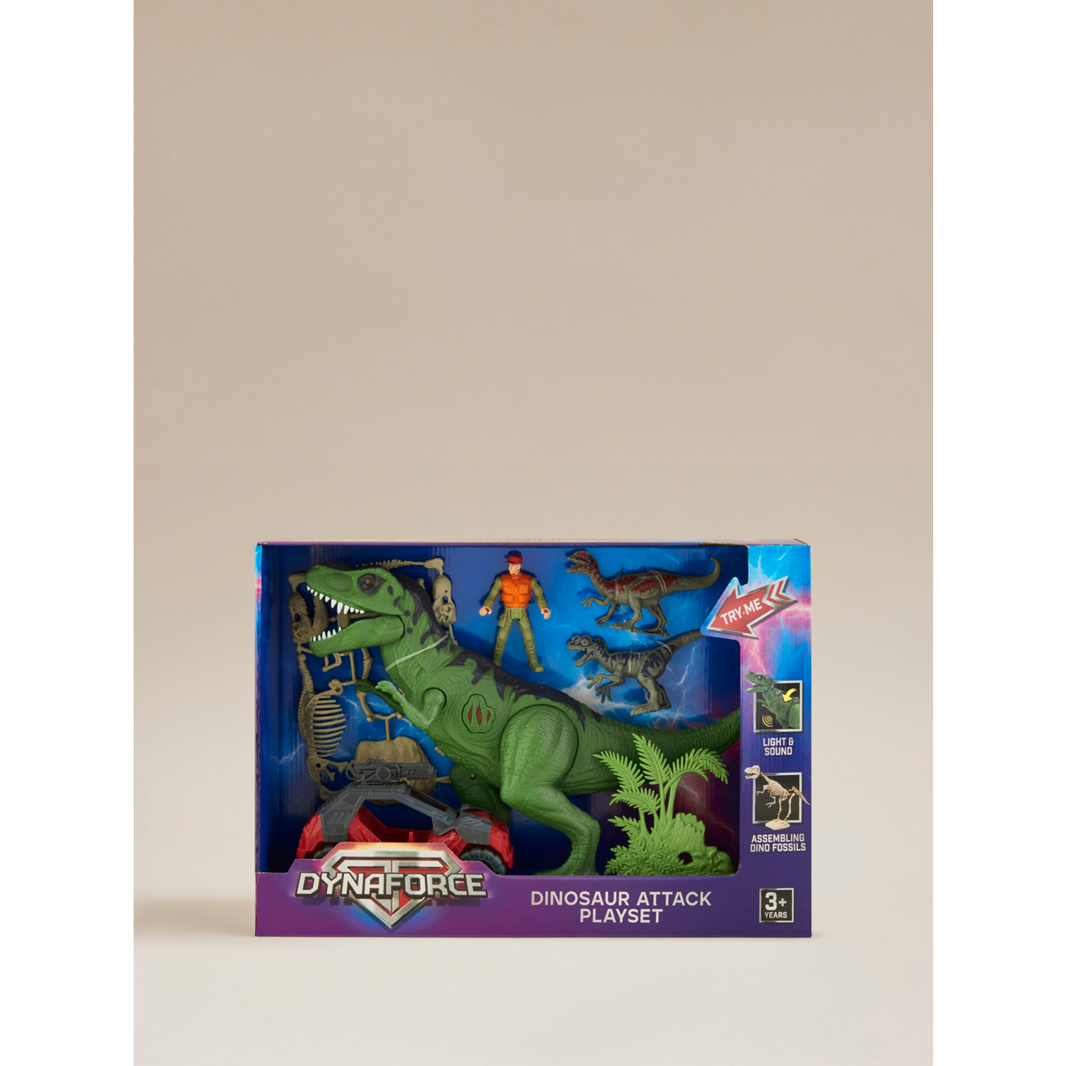 George Multi Dynaforce Mega Dinosaur Playset