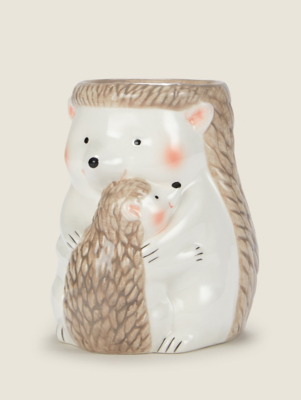 Brown HedgehogShaped Ceramic Oil Burner Home at ASDA