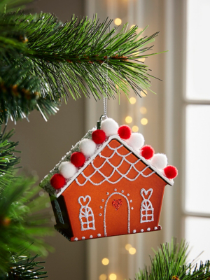 Gingerbread House Christmas Bauble Christmas at ASDA