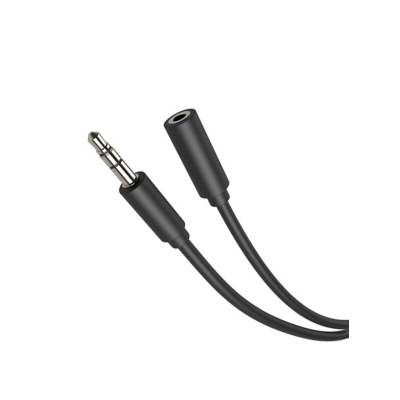 George Black Stereo Extension Cable 3M - Black