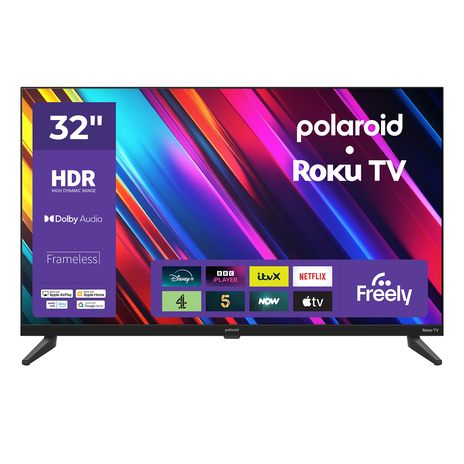 Polaroid Black 32 Inch Hd Led Tv