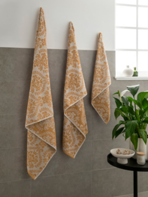 Honey Damask Towel Range | Home | George at ASDA
