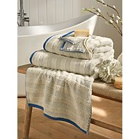 Stacey Solomon Cream Textured Two-Tone Towel Range | Home | George at ASDA
