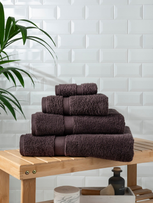 Coffee Brown Super Soft Cotton Towel & Bath Mat Range | Home | George ...