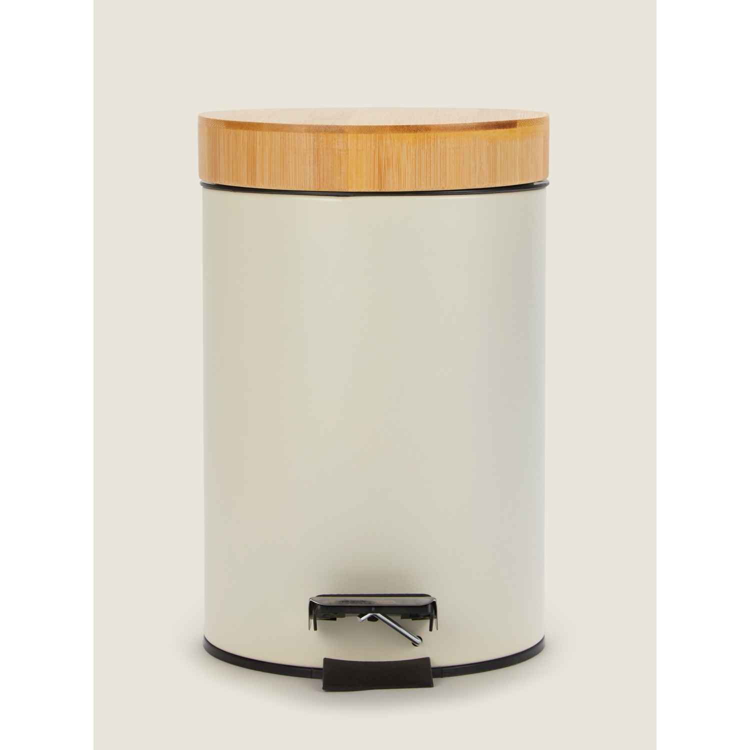 George Natural Pedal Bin With Bamboo Lid 3L