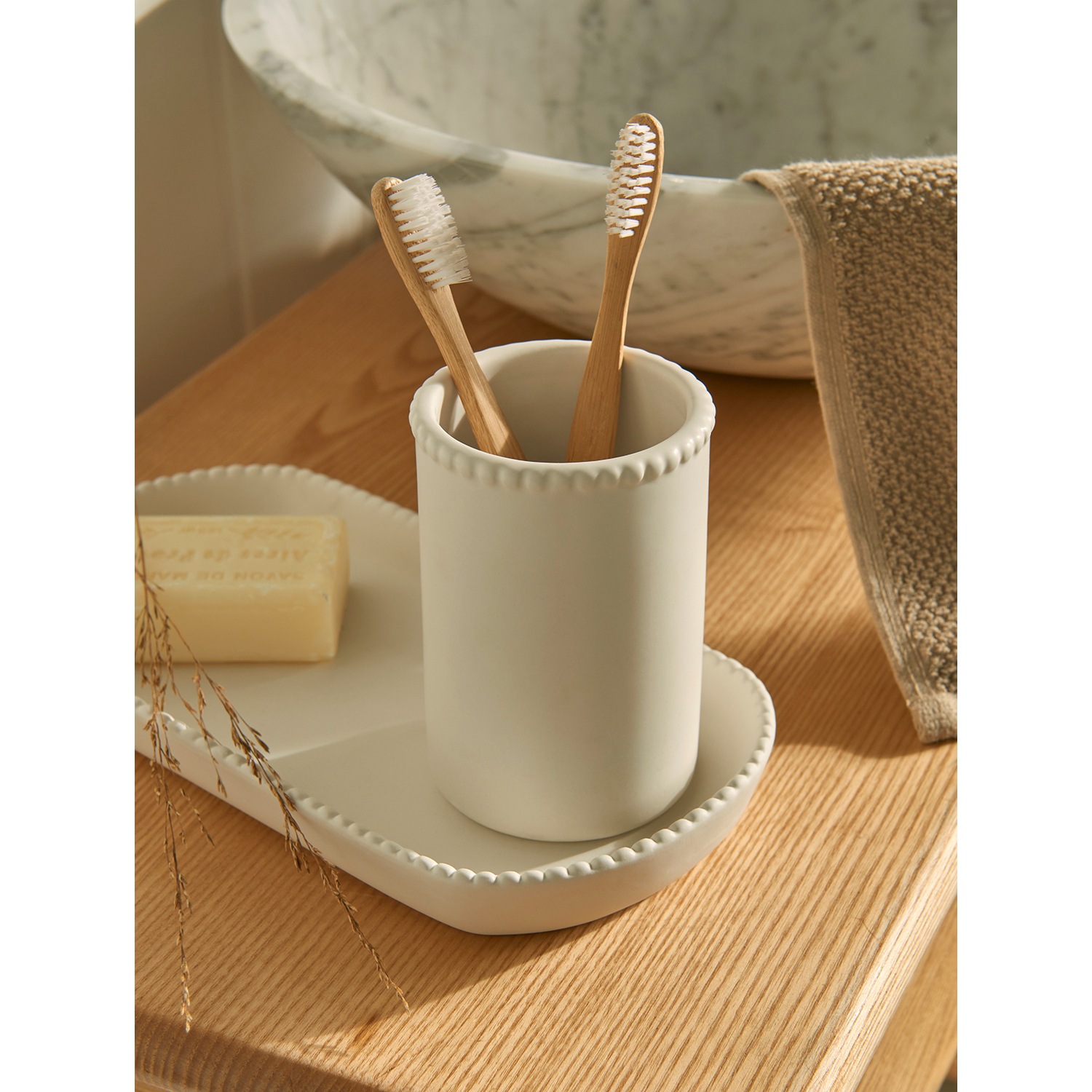 George Natural Stacey Solomon Beaded Tumbler