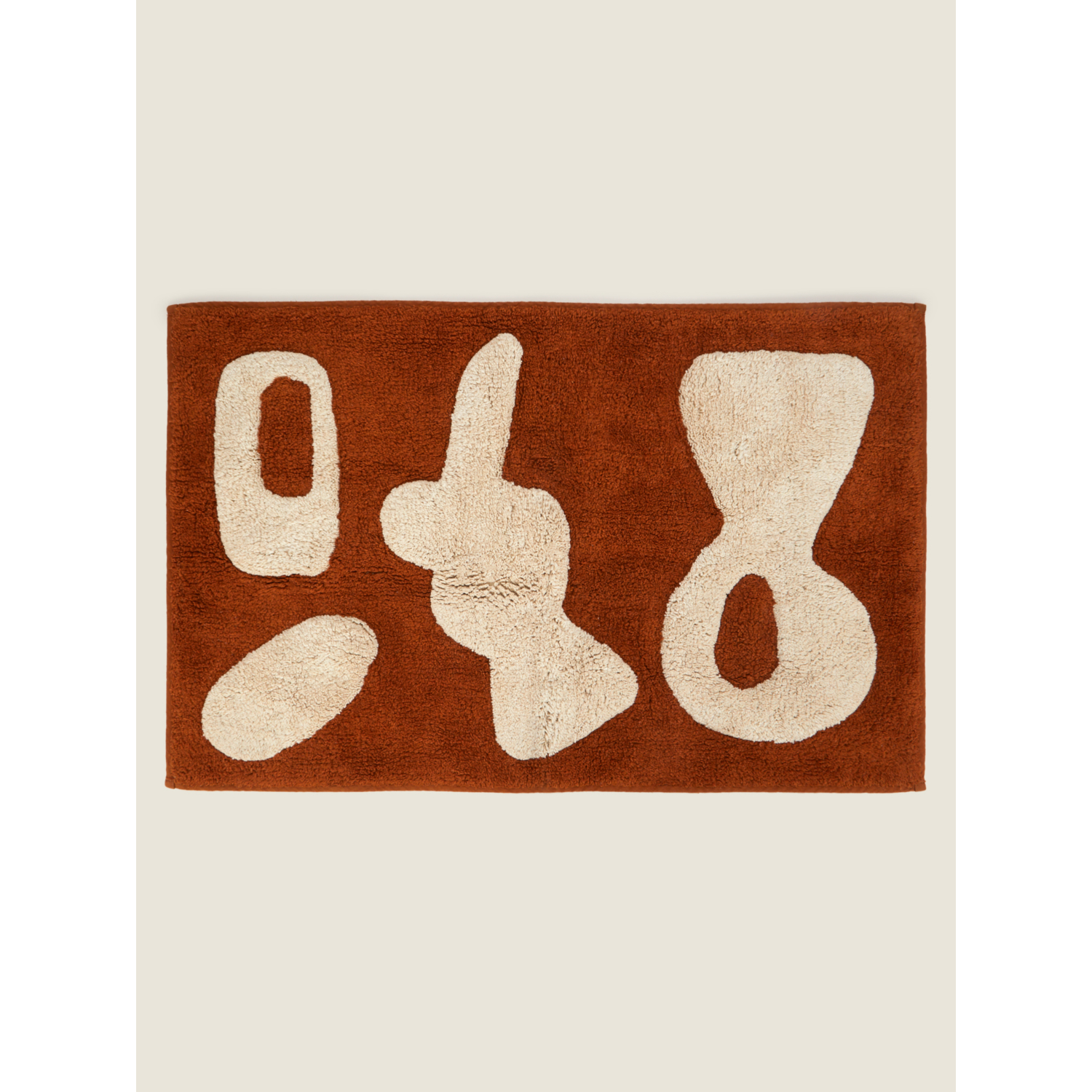 George Brown Abstract Totem Bath Mat