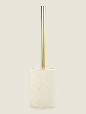 Natural Sandstone Effect Toilet Brush Home at ASDA