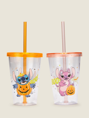 Halloween Lilo & Stitch Tumblers Set of 2 Halloween at ASDA