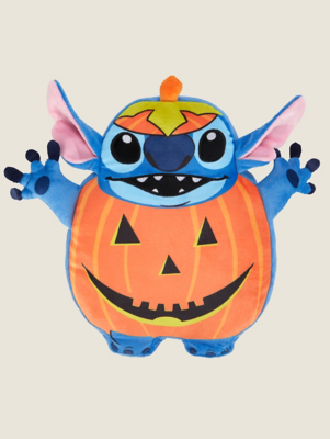 Disney Halloween Stitch Cushion Home at ASDA