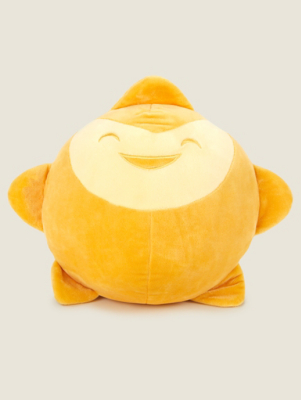 Disney Wish Yellow Shaped Cushion Home at ASDA