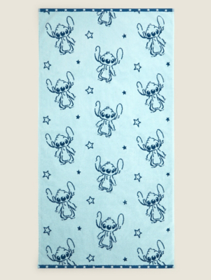 Disney Stitch Jacquard Towel Home at ASDA