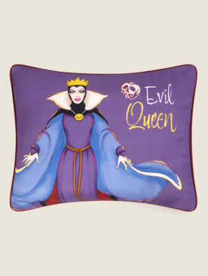Purple Snow White Evil Queen Cushion Home at ASDA
