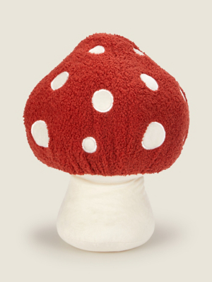 Shaped Toadstool Cushion Home at ASDA