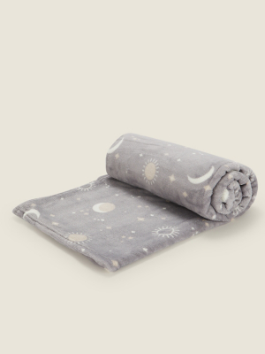 Grey Constellation Supersoft Throw Home at ASDA